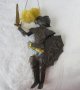 рицар метален меч броня щит доспехи -играчка фигура или пано, снимка 4