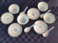 Порцеланови китайски купички,лъжички и чинийки- 4 комплекта, снимка 4