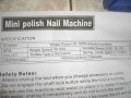 Нова Мини Дрелка-Шлифовалка-Електрическа Пила-За Ноктопластика-С Ножица И Компоненти-Аксесоари, снимка 4