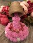 3D чаша от постояни рози подарък за влюбените Свети Валентин, снимка 5