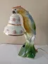 Стара настолна лампа - папагал, снимка 1