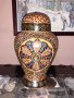 Сатцума Satsuma стара голяма ваза буркан порцелан, снимка 1