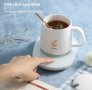 220V Електрическо отопление Подложка за чаша Нагревател Нагревател за чаша 55°C За кафе Мляко Чай На, снимка 5