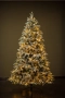 Коледна елха с вградени лампички по връхчетата, снимка 7
