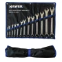 Комплект звездогаечни тресчотни ключове 8 - 32 мм 13 части HAWEK , снимка 1