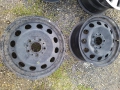 Продавам оригинални железни джанти с оригинални тасове, 16 цола за БМВ, снимка 3