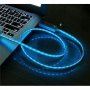 Уникален micro USB LED Light USB data кабел за зареждане, снимка 3