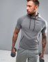 тениска тип суитшърт Nike DRY HOODIE SS HYPER Flex размер S-M, снимка 2