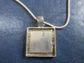 сребърен медальон - 14, снимка 4