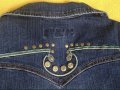 Ново дънково яке сако U Jeans етикет S камъни капси, снимка 4
