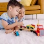 Дървен автовоз с магнитни колички Melissa and Doug, снимка 7