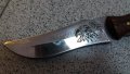 Руски ловен нож фултанг с гравиран Орел стомана 65х13, снимка 1 - Ножове - 28105306