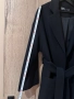 Дамско oversize черно палто с вълна, снимка 3