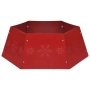 vidaXL Пола за коледна елха, червена, Ø68x25 см(SKU:331304), снимка 1