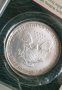 Сребърна монета 1 долар 2000г, снимка 1 - Нумизматика и бонистика - 32385509