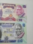 ЗАМБИЯ БАНКНОТИ 50 КВАЧА 10 КВАЧА , снимка 2