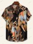 Мъжка модна тенденция, Ежедневна мъжка риза с щампи с къс ръкав, 4цвята - 023 , снимка 3