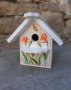 дървени рисувани къщички за птици, снимка 12