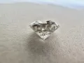 Диамант 2 карата , мойсанит, за бижу и подарък, снимка 7