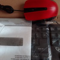 клавиатура и мишка, комплект, с кабел USB, GENBIRD, снимка 4 - Клавиатури и мишки - 43194780