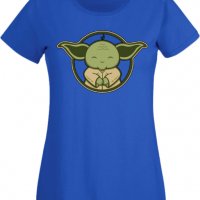 Дамска тениска Star Wars Yoda 1,Филм,Игра,superhero,Изненада,Подарък,Повод,, снимка 5 - Тениски - 37732694
