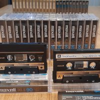 Maxell XLII 90 Black Epitaxial хромни аудио касети с чисти обложки MADE IN JAPAN!!!, снимка 3 - Аудио касети - 43703182