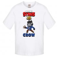 Детска тениска Crow Brawl Stars, снимка 3 - Детски тениски и потници - 32920286