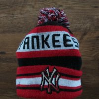 new era yankees - страхотна зимна шапка, снимка 3 - Шапки - 39813918