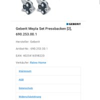 Geberit Mapress - Комплект пресови челюсти 20-26-32-40-50мм, снимка 6 - Други инструменти - 43781285