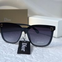 Дамски слънчеви очила тип котка Dior с лого, снимка 6 - Слънчеви и диоптрични очила - 33590310