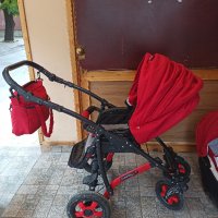 Комбинирана бебешка количка  CAMARELO  Sevillia, снимка 6 - Детски колички - 43176795