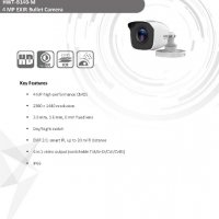 4в1 TVI/AHD/CVI/CVBS HikVision HWT-B140-M 4MP 2.8mm 100° EXIR 20M Метална Водоустойчива Камера IP66, снимка 3 - HD камери - 28081857