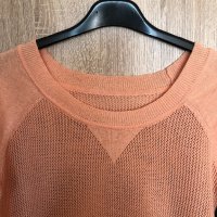 Нова дамска памучна блуза мрежа, снимка 3 - Блузи с дълъг ръкав и пуловери - 26515239