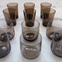 Български чаши калиево стъкло, снимка 1 - Чаши - 33096815