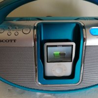 Радио-часовник с Докинг-станция за iPod, iPhone и AUX, снимка 9 - iPod - 33575325