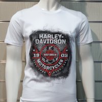 Нова мъжка тениска с дигитален печат MOTOR HARLEY DAVIDSON, мотори, снимка 8 - Тениски - 36871715