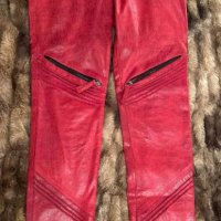 ALESSA Панталон в уникален червен цвят(stizza),с ниска талия, снимка 2 - Панталони - 43537585