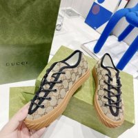 Дамски ниски и високи кецове GUCCI (35-40) - реплика, снимка 13 - Кецове - 37579885