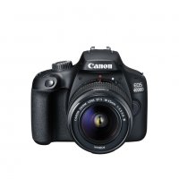 Огледално-рефлексен фотоапарат, Canon EOS 4000D, black + EF-s 18-55 mm DC III, снимка 1 - Фотоапарати - 38523405
