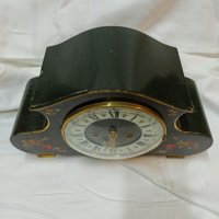 Стар антикварен настолен часовник Jean Perret & Cie S.A Geneve, снимка 5 - Антикварни и старинни предмети - 43153943