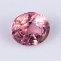 Оранжево-розов рубелит (розов турмалин) 0.15ct, снимка 1 - Други - 35604939