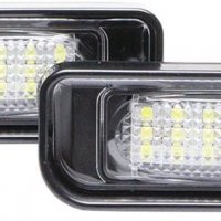 LED Диодни Плафон за Заден Номер Светлини Mercedes C S W203 W204 W220, снимка 6 - Аксесоари и консумативи - 32270736