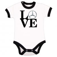Бебешко боди Mercedes LOVE, снимка 2 - Бодита за бебе - 33247593