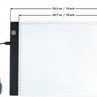 A4 лайтбокс -Професионалната дъска с ЛЕД осветление за прекопиране на графики , илюстрации и рисунки, снимка 4 - Ученически пособия, канцеларски материали - 26565810