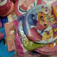 Парти чашки ,чинийки ,салфетки ,покани ,покривки,балони  ,шапки и други всякакви детски теми, снимка 13 - Други - 37462843
