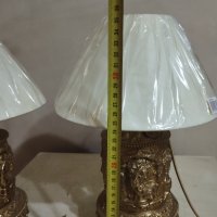 Две барокови настолни лампи, снимка 4 - Настолни лампи - 43549387