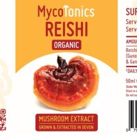 MycoTonics Organic Reishi Течни капки екстракт от гъби рейши, снимка 3 - Хранителни добавки - 43750350