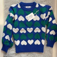 Дамски пуловер на сърчица , снимка 6 - Блузи с дълъг ръкав и пуловери - 43814613