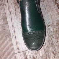Нови тъмно зелени обувки, снимка 7 - Дамски ежедневни обувки - 44905934