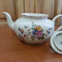 Стар български порцелан чайник, снимка 2 - Антикварни и старинни предмети - 39665198